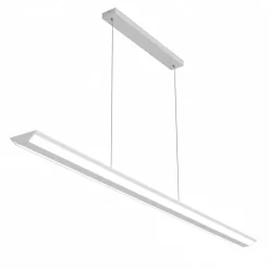 Lampadari Cucina-Top Light Lampadario orizzontale per tavolo cucina bianco 42w cct malika