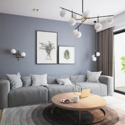Lampadari Moderni-Maytoni Lampadario oro nero per soggiorno salotto nostalgia