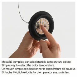 Lampadari Cucina-Fabas Luce Lampadario oro per cucina cupola vetro nero lunar