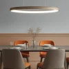 Lampadari Moderni-Vivida International Lampadario ovale moderno vivida lifering-o sabbia led 40w 3000k 4000k