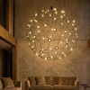 Lampadari Moderni-Selezionato da Mazzolaluce Lampadario palla sfera nera design moderna led 21w 3000k