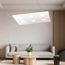 Lampadari Moderni-Top Light Lampadario particolare moderno per soggiorno bianco