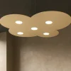 Lampadari Moderni-Top Light Lampadario particolare per soggiorno moderno sabbia