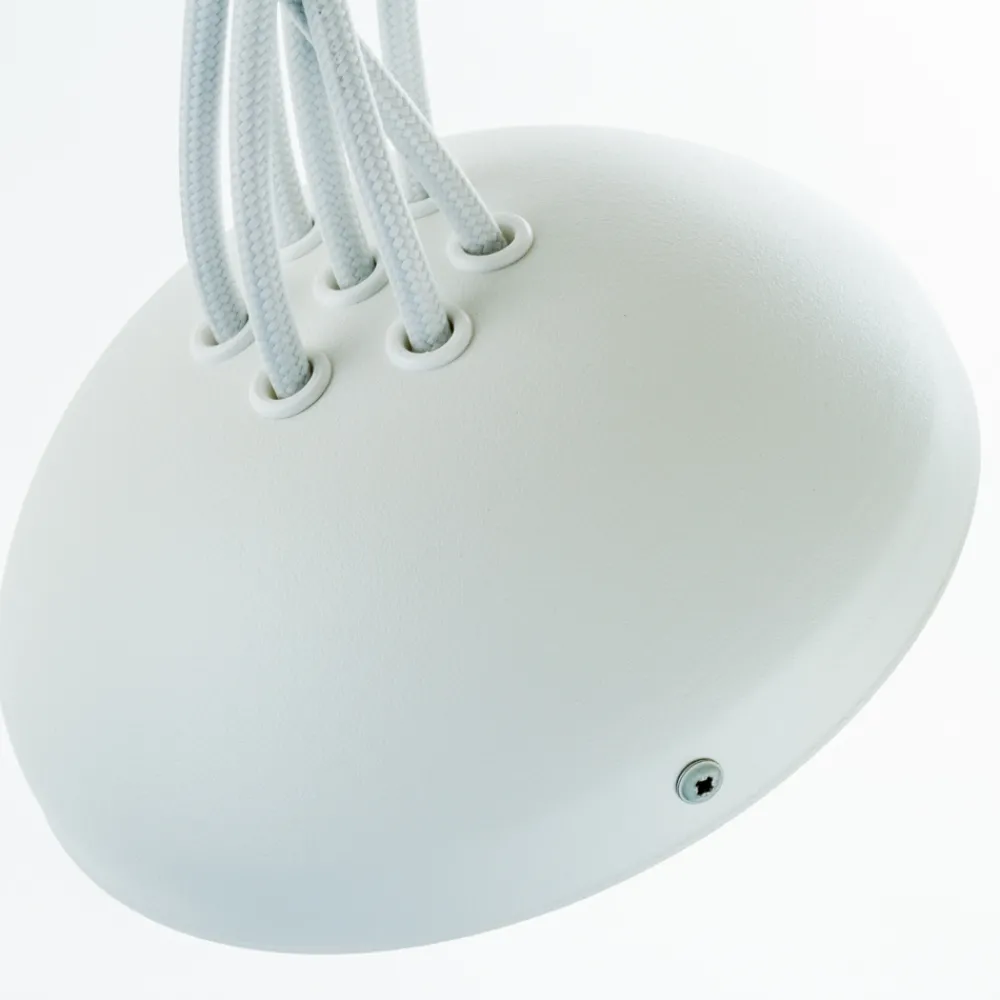 Lampadari Moderni-Selezionato da Mazzolaluce Lampadario pendenti moderno bianco per soggiorno