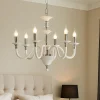 Lampadario Camera Da Letto-Ondaluce Lampadario per camera da letto classica lp gala sei luci bianco