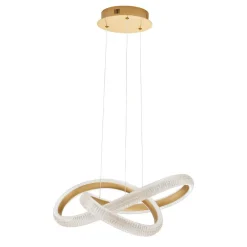 Lampadario Camera Da Letto-Selezionato da Mazzolaluce Lampadario per camera da letto oro led 3000k dimmerabile
