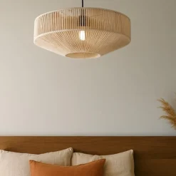 Lampadario Camera Da Letto-Selezionato da Mazzolaluce Lampadario per camera da letto cotone beige