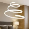 Lampadario Camera Da Letto-Vivida International Lampadario per camera da letto led 40w 3000k spiral vivida