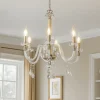 Lampadario Camera Da Letto-Ondaluce Lampadario per camera da letto classica lp dido 6 bracci cromo