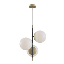 Lampadario Camera Da Letto-Maytoni Lampadario per camera da letto nostalgia oro nero contemporanea
