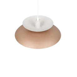Lampadari Cucina-Selezionato da Mazzolaluce Lampadario per cucina bianco beige design moderno in metallo