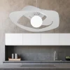 Lampadari Cucina-Top Light Lampadario per cucina 65cm moderna grigio toplight warped