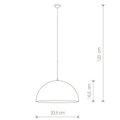 Lampadari Cucina-Selezionato da Mazzolaluce Lampadario per cucina cupola ruggine marrone metallo