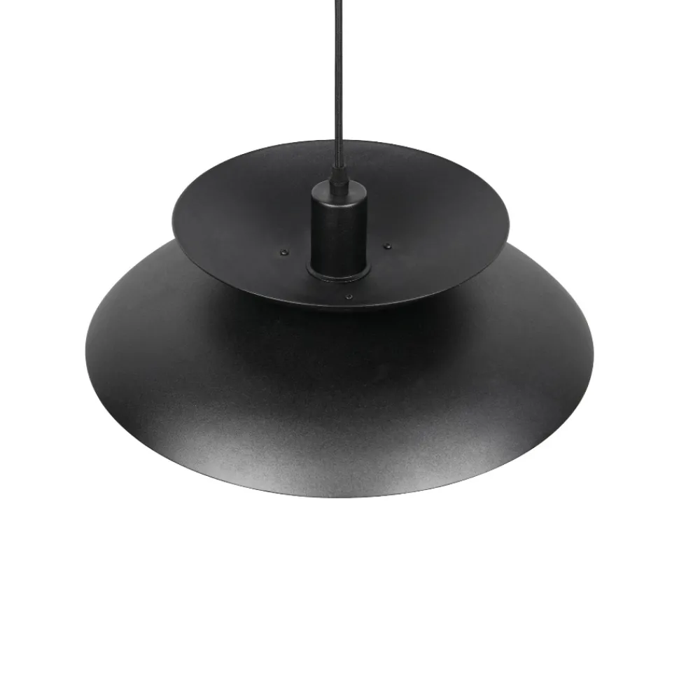 Lampadari Cucina-Selezionato da Mazzolaluce Lampadario per cucina di metallo nero design moderno