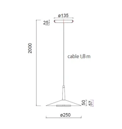 Lampadari Cucina-Selezionato da Mazzolaluce Lampadario per cucina led 8w 3000k nero oro