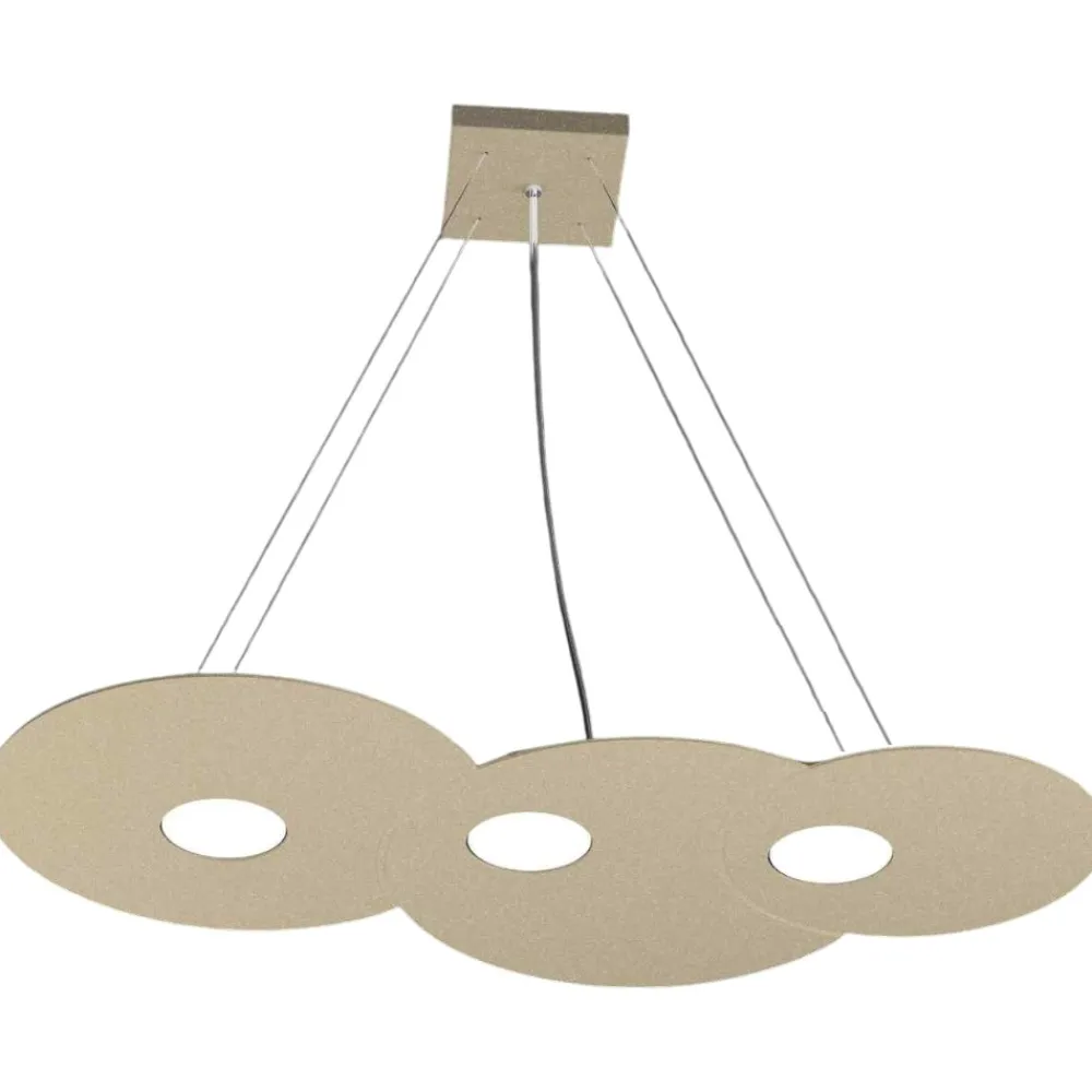 Lampadari Cucina-Top Light Lampadario per cucina moderna sabbia toplight cloud