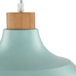 Lampadari Cucina-Selezionato da Mazzolaluce Lampadario per cucina moderna menta a campana 34 cm
