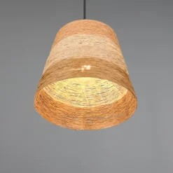 Lampadari Cucina-Selezionato da Mazzolaluce Lampadario per cucina moderna 30 cm in materiale naturale
