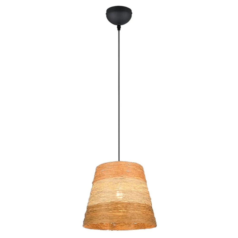 Lampadari Cucina-Selezionato da Mazzolaluce Lampadario per cucina moderna 30 cm in materiale naturale