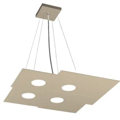 Lampadari Cucina-Top Light Lampadario per cucina moderna sabbia toplight plate