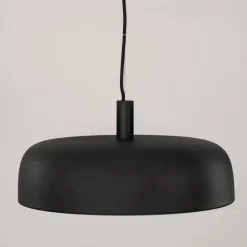 Lampadari Cucina-Selezionato da Mazzolaluce Lampadario per cucina moderna cupola nera led 27w 3000k