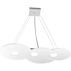 Lampadari Cucina-Top Light Lampadario per cucina moderna toplight cloud grigio