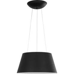 Lampadari Cucina-Selezionato da Mazzolaluce Lampadario per cucina moderna nero led cono rovesciato