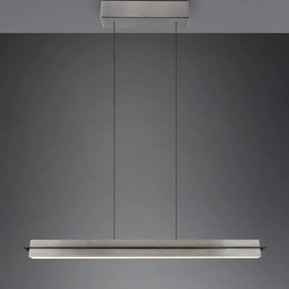 Lampadari Cucina-Selezionato da Mazzolaluce Lampadario per cucina nichel led 2700k a 5000k