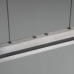 Lampadari Cucina-Selezionato da Mazzolaluce Lampadario per cucina nichel led 2700k a 5000k