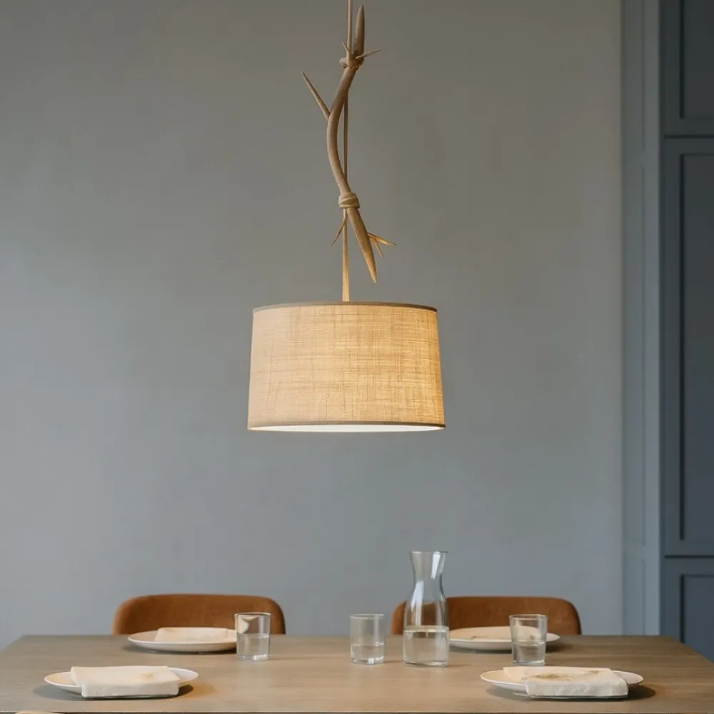 Lampadari Cucina-Selezionato da Mazzolaluce Lampadario per cucina rustica rami di legno