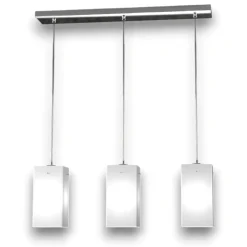 Lampadari Cucina-Top Light Lampadario per cucina vetri bianchi toplight crazy
