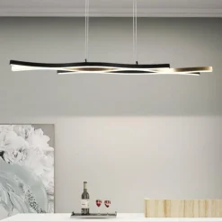 Lampadari Cucina-Selezionato da Mazzolaluce Lampadario per cucine moderne led da 2300k a 4000k colore oro