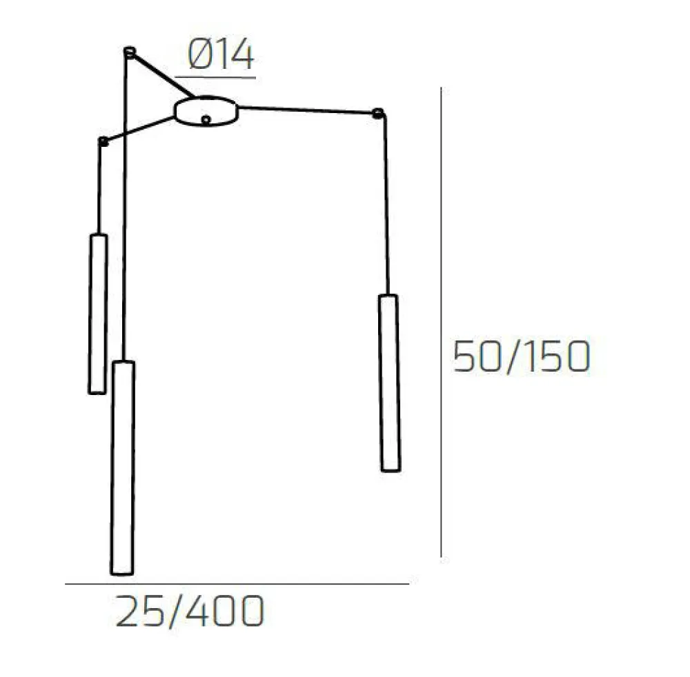 Lampadari Cucina-Top Light Lampadario per isola cucina neri decentrati