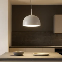 Lampadari Cucina-Miloox Lampadario per penisola mug campana sabbia