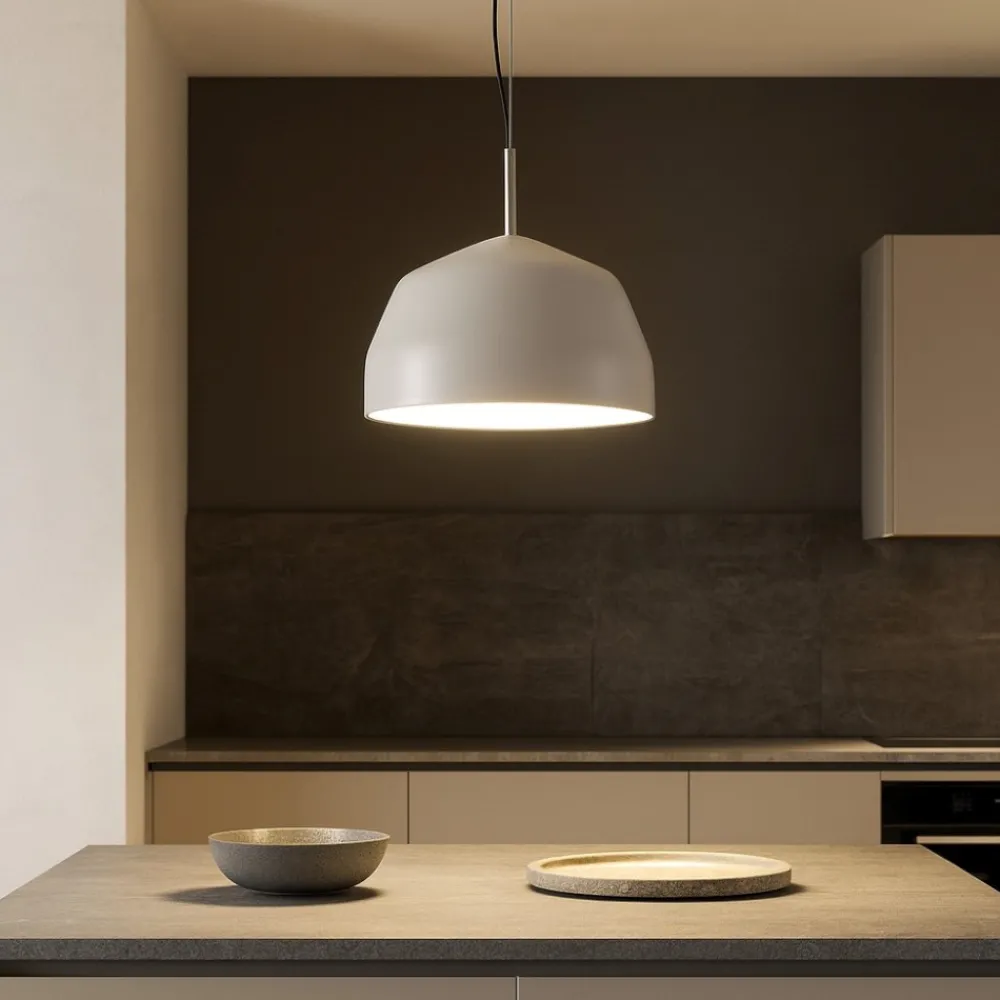 Lampadari Cucina-Miloox Lampadario per penisola mug campana sabbia