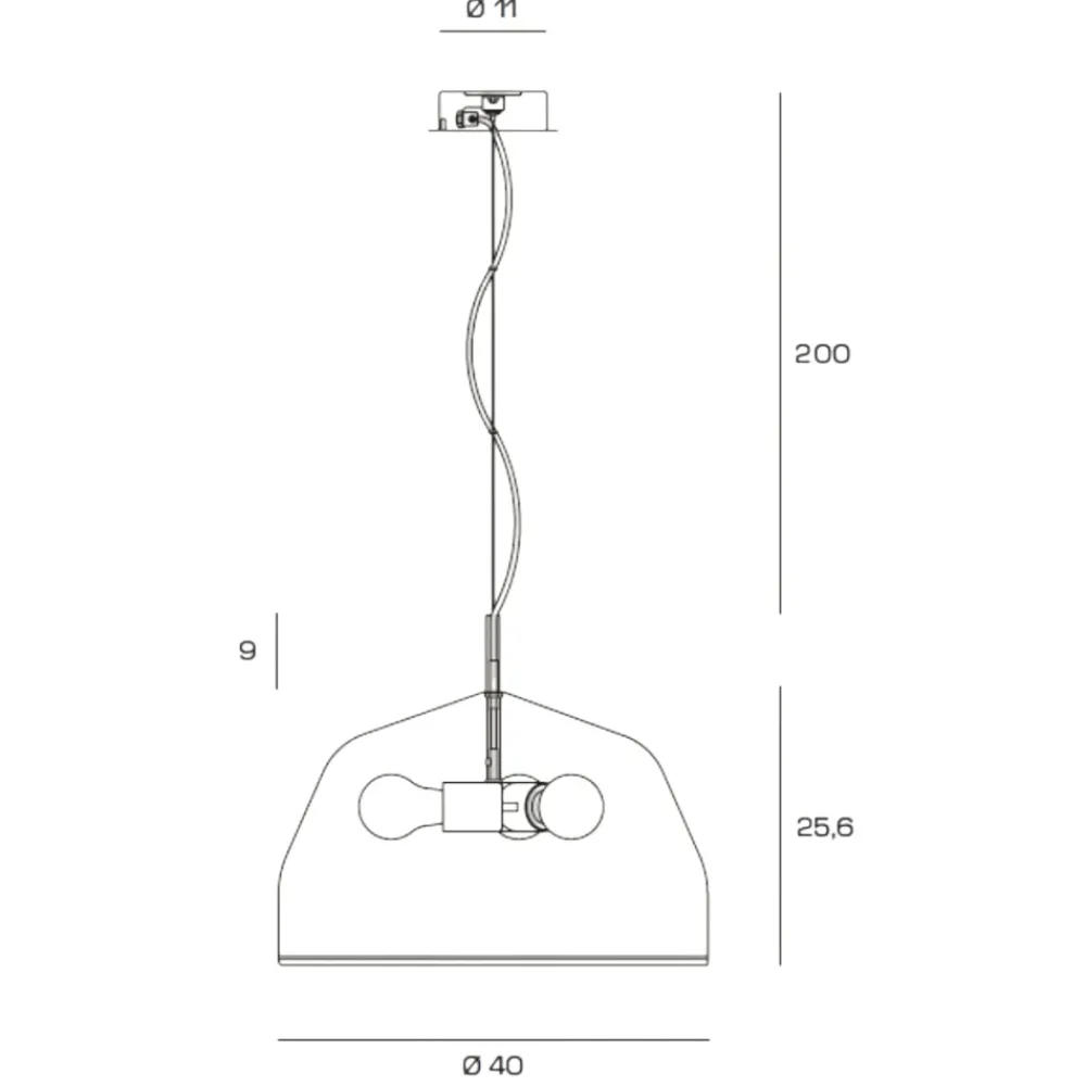 Lampadari Cucina-Miloox Lampadario per penisola mug campana sabbia