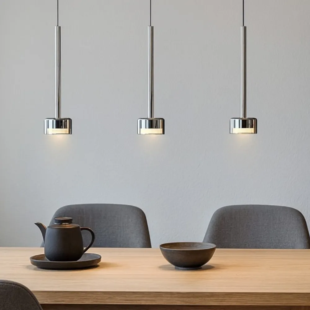 Lampadari Moderni-Selezionato da Mazzolaluce Lampadario per sala da pranzo vetri fume moderno