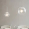 Lampadari Moderni-Top Light Lampadario per sala da pranzo moderna vetri trasparenti