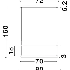 Lampadari Moderni-Selezionato da Mazzolaluce Lampadario per sala moderna nero led 55w dimmerabile 3000k