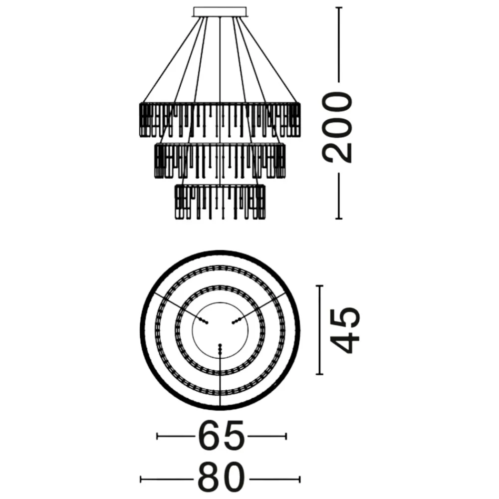 Lampadari Moderni-Selezionato da Mazzolaluce Lampadario per salone stelle cadenti oro ramato moderno led 72w 3000k
