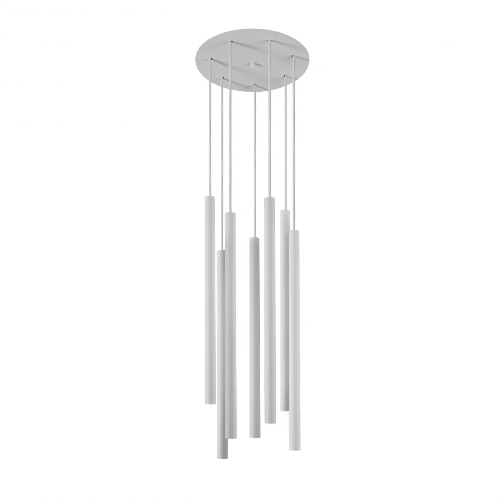 Lampadari Moderni-Selezionato da Mazzolaluce Lampadario per salotto bianco moderno