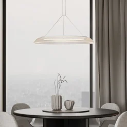 Lampadari Moderni-Selezionato da Mazzolaluce Lampadario per salotto moderno led 3000k bianco