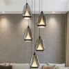 Lampadari Moderni-Selezionato da Mazzolaluce Lampadario per salotto moderno vetri a sospensione led 3000k