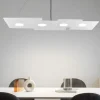 Lampadari Moderni-Top Light Lampadario per soggiorno bianco 4 luci