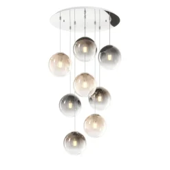 Lampadari Moderni-Top Light Lampadario per soggiorno con sfere di vetro a sospensione per soggiorno