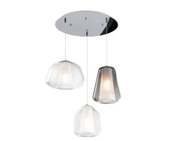 Lampadari Moderni-Top Light Lampadario per soggiorno grappolo 3 luci