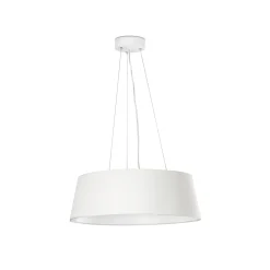 Lampadari Moderni-Selezionato da Mazzolaluce Lampadario per soggiorno led 40w 2700k paralume bianco
