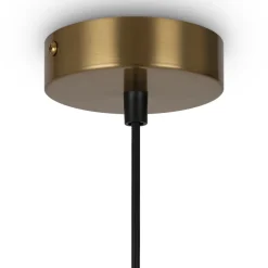 Lampadari Moderni-Maytoni Lampadario per soggiorno moderno ring oro