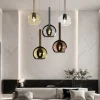 Lampadari Moderni-Top Light Lampadario per soggiorno moderno vetri multicolor