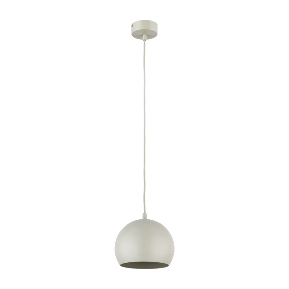 Lampadari Cucina-Selezionato da Mazzolaluce Lampadario per tavolo da cucina beige a cupola